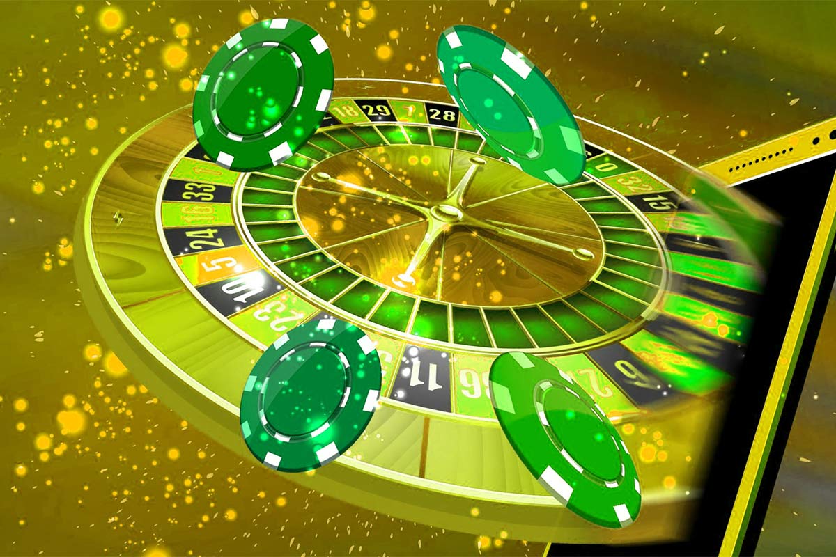 online mobile casino concept